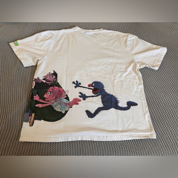 dumbgood Sesame Street T-Shirt [XL | White] - Picture 2 of 5